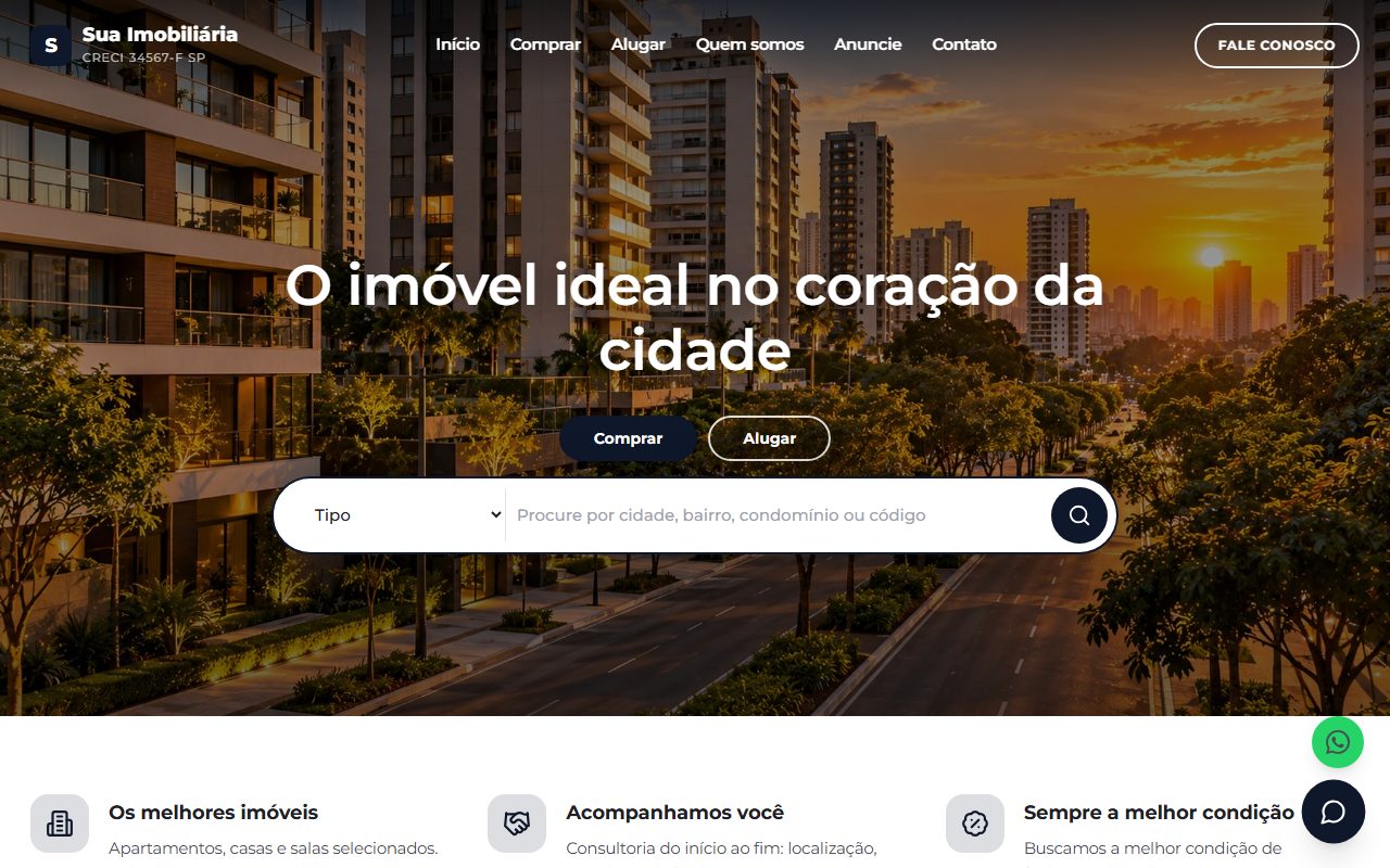 Prévia Urbano Conversão